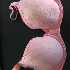 Wacoal Salmon Lace Bra